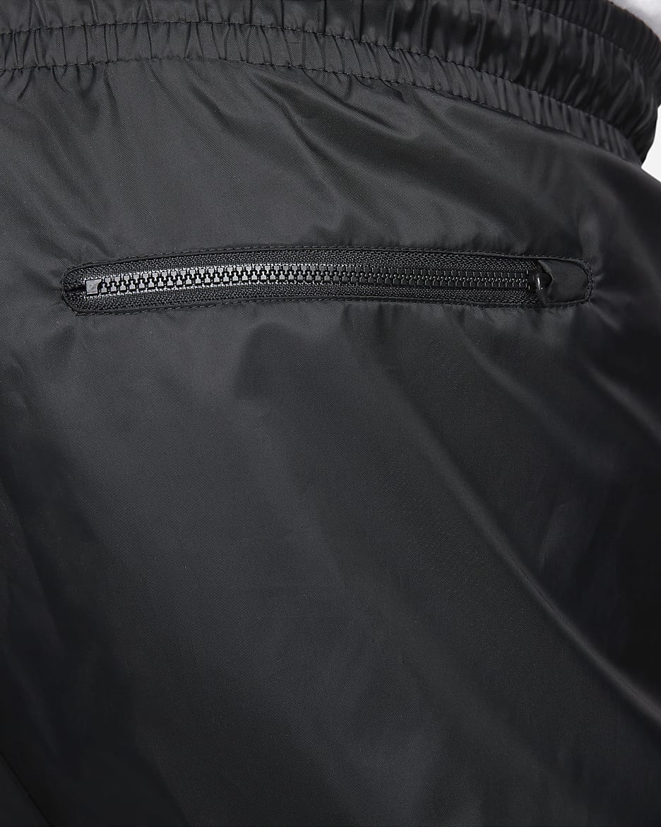 Nike windrunner pants black best sale